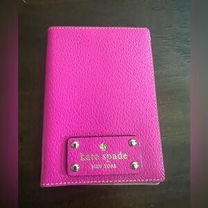 Kate Spade Fuchsia Leather Travel Wallet